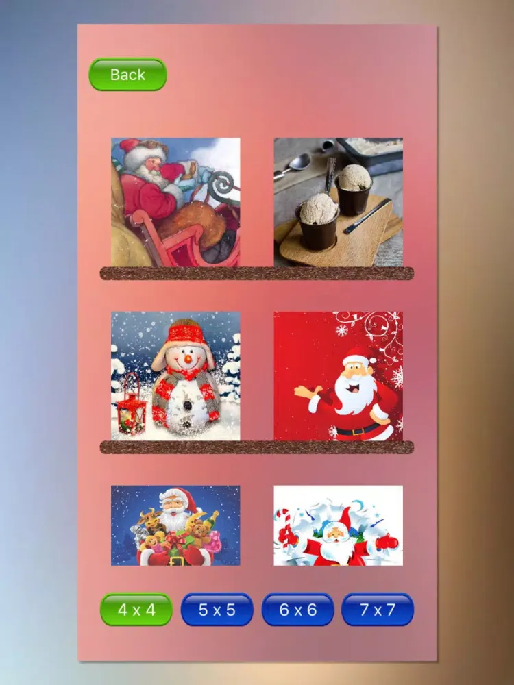 Tangkapan skrin Christmas Jigsaw Puzzle - Mind Game iPad 