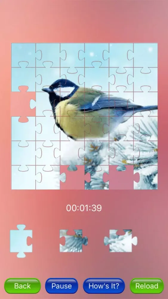 Tangkapan skrin Christmas Jigsaw Puzzle - Mind Game