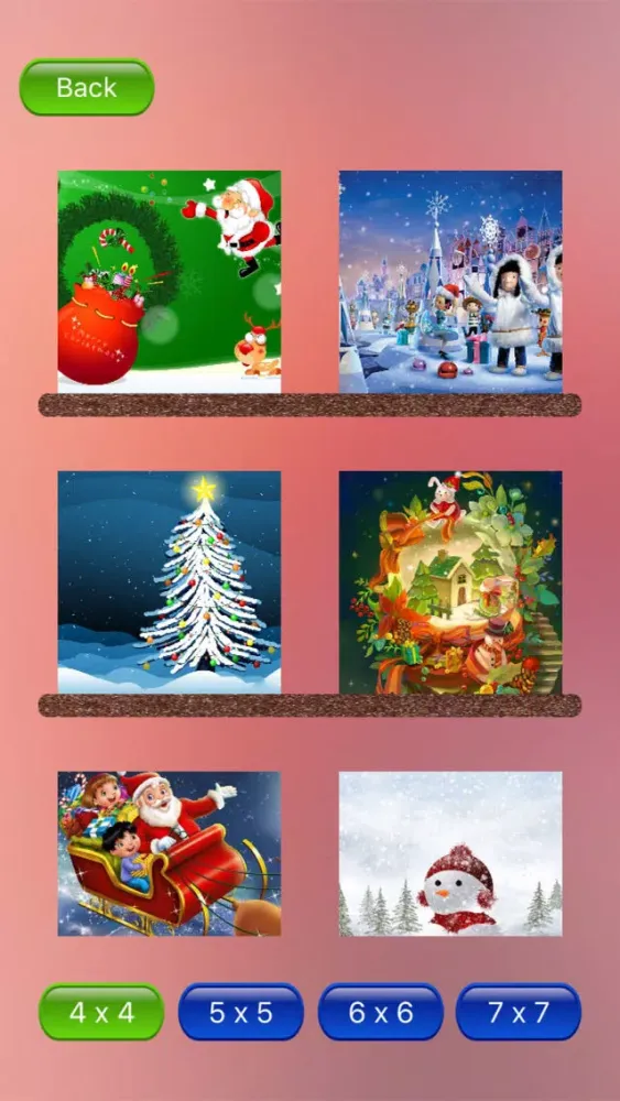 Tangkapan skrin Christmas Jigsaw Puzzle - Mind Game
