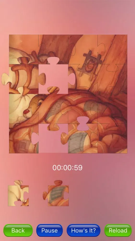 Tangkapan skrin Christmas Jigsaw Puzzle - Mind Game