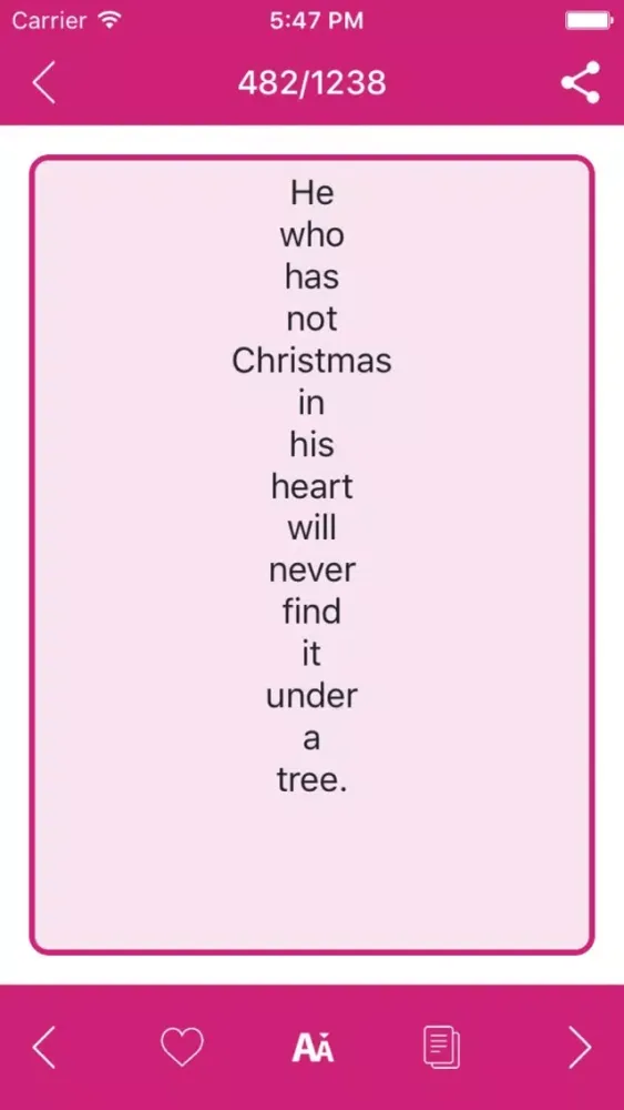 Happy Xmas Quotes 2017应用截图