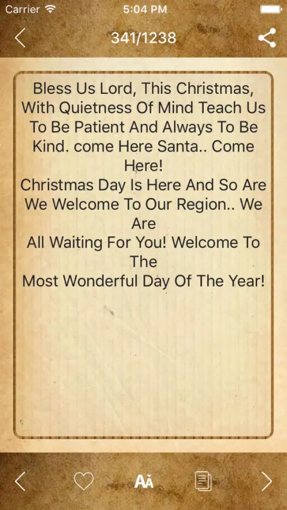 Merry Xmas SMS 2017 Screenshots