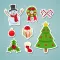 HD Xmas Sticker