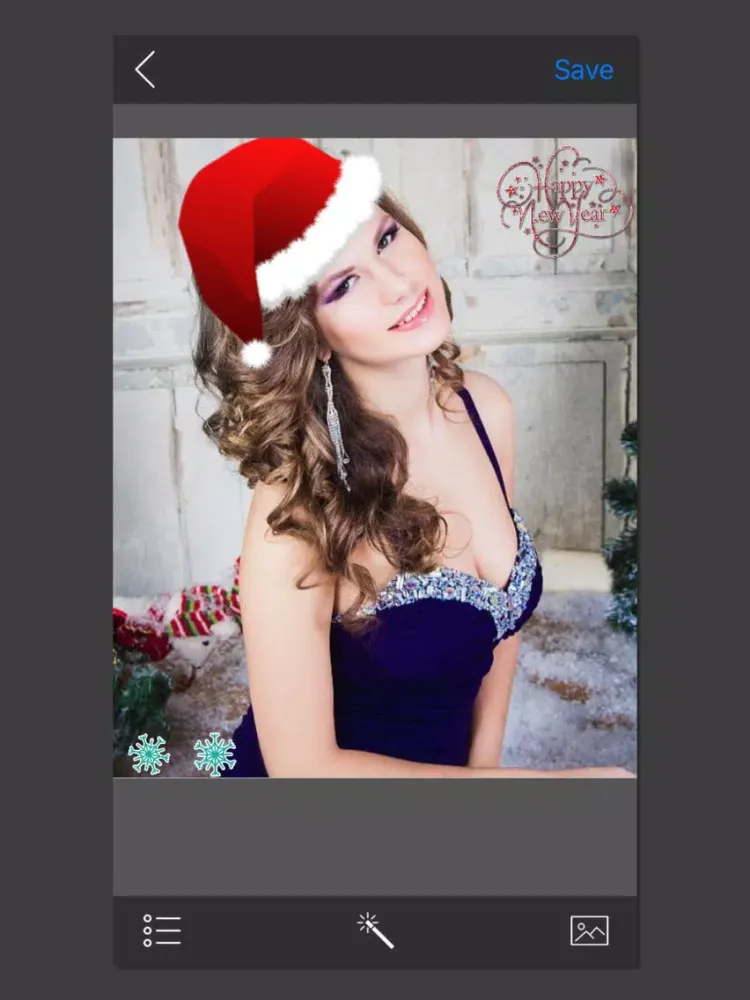 My Xmas Sticker iPad  Screenshots