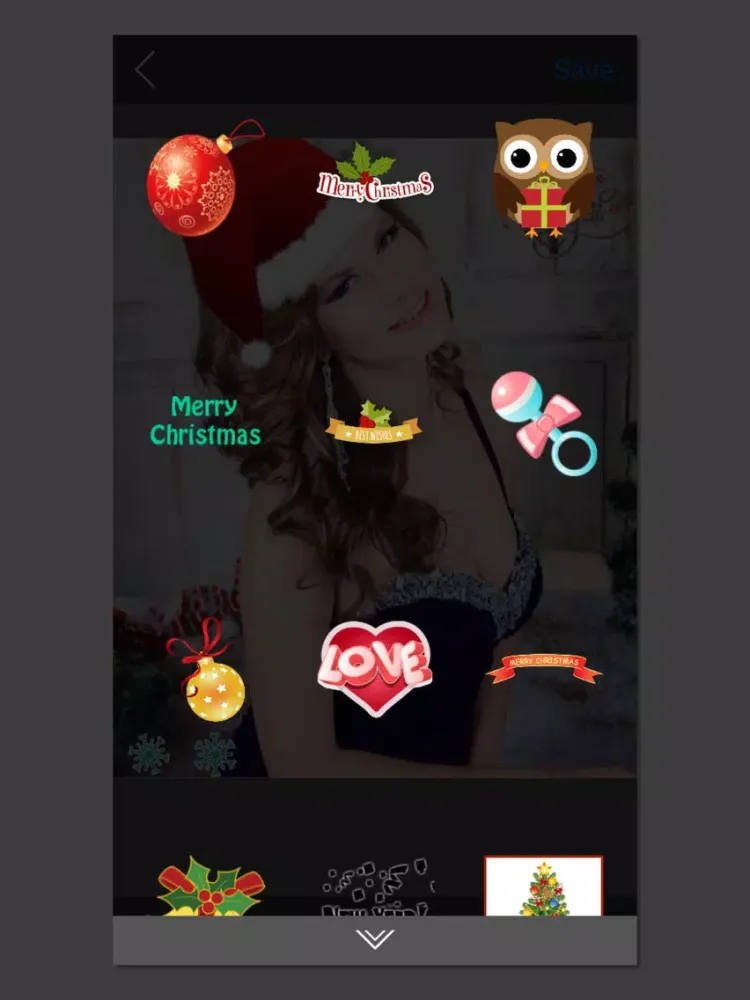 My Xmas Sticker iPad  Screenshots
