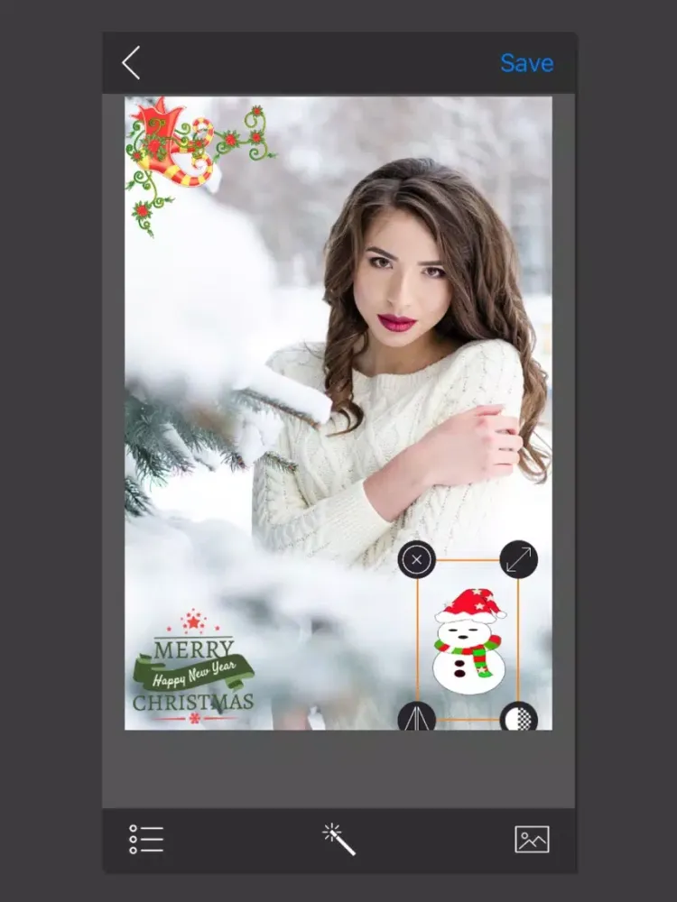 Capturas de pantalla de Xmas Santa Sticker - Special Edition for Xmas iPad 