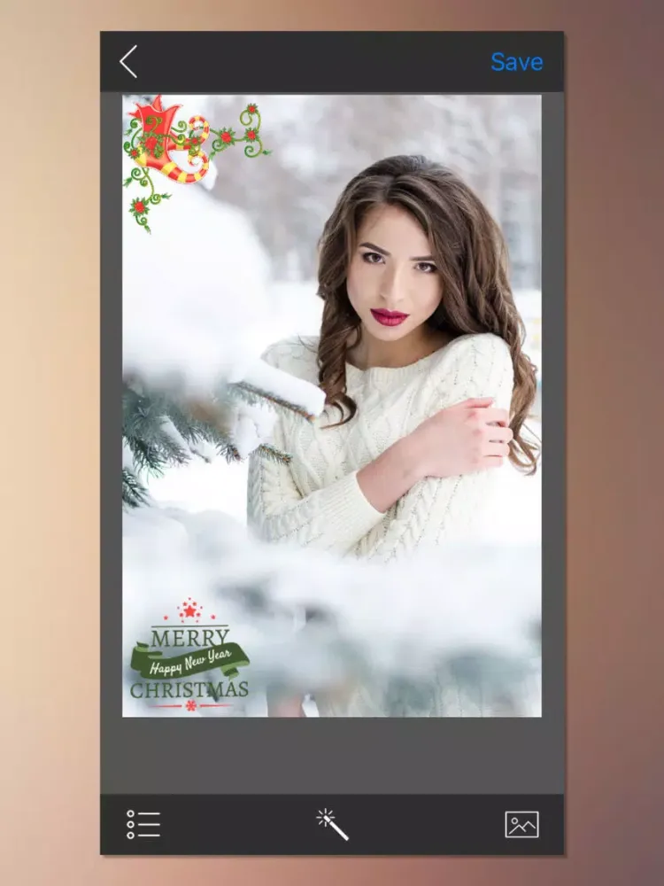 Capturas de pantalla de Xmas Santa Sticker - Special Edition for Xmas iPad 
