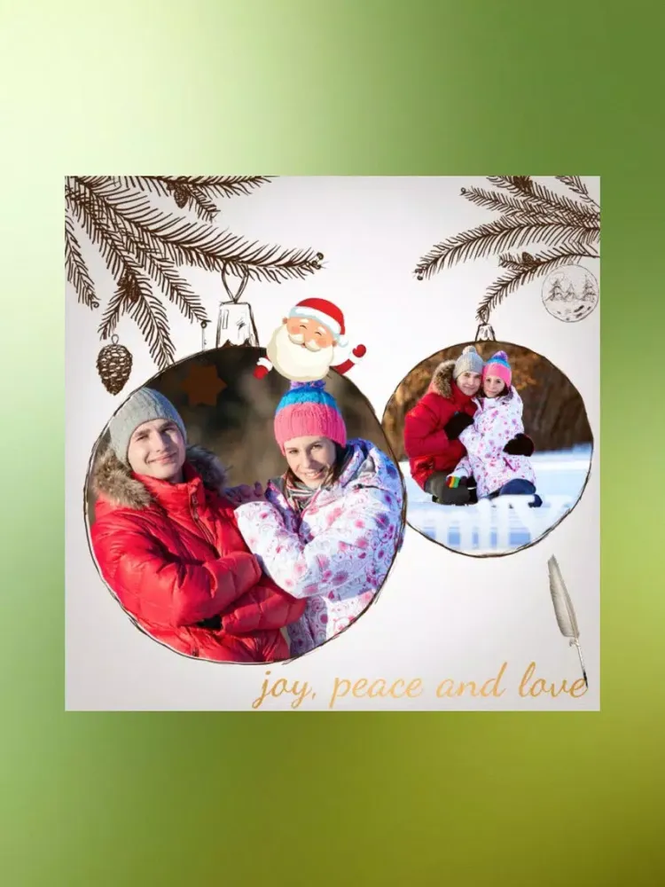 Скриншоты Xmas Collage - To make your moment amazing iPad 