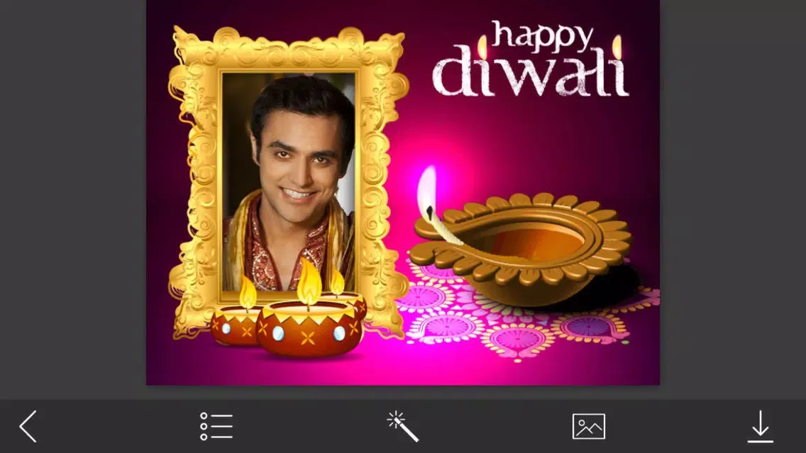 Diwali Photo Frame - New year Screenshots