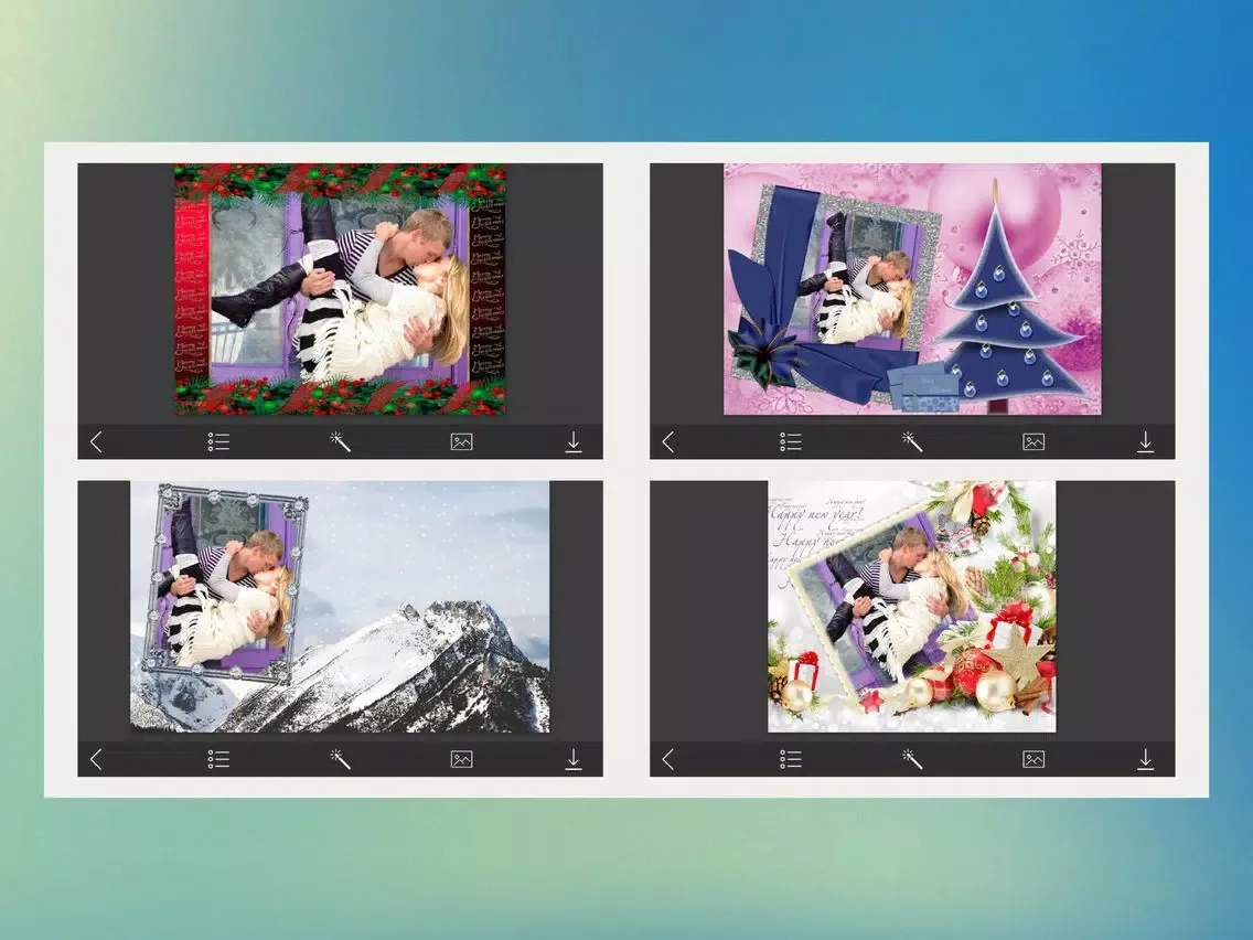 Screenshot di New Year HD Frame - Make Profile pic iPad 