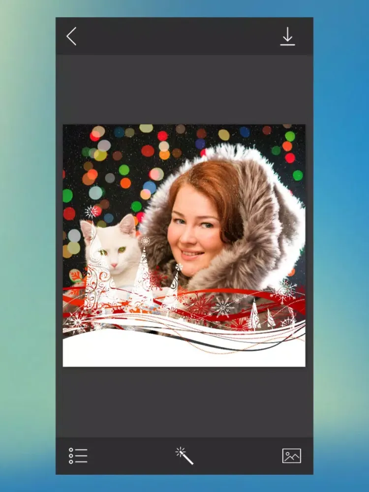 Holiday Xmas Photo Frames - Photo Lab iPad  Ekran Görüntüleri