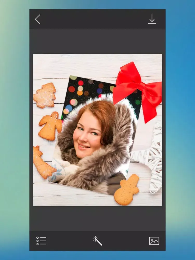 Holiday Xmas Photo Frames - Photo Lab iPad  Ekran Görüntüleri