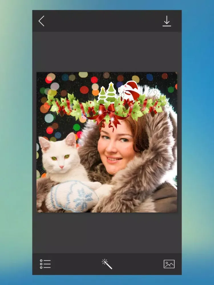 Holiday Xmas Photo Frames - Photo Lab iPad  Ekran Görüntüleri