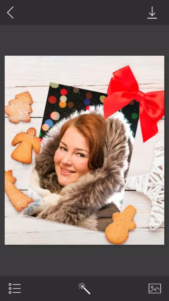 Holiday Xmas Photo Frames - Photo Lab Ekran Görüntüleri