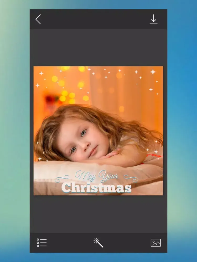 Christmas Tree HD Frame - Magic Frames iPad 应用截图