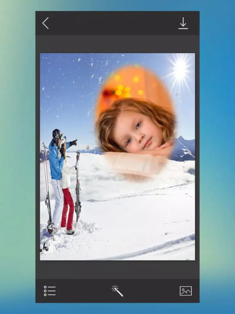 Christmas Tree HD Frame - Magic Frames iPad 应用截图