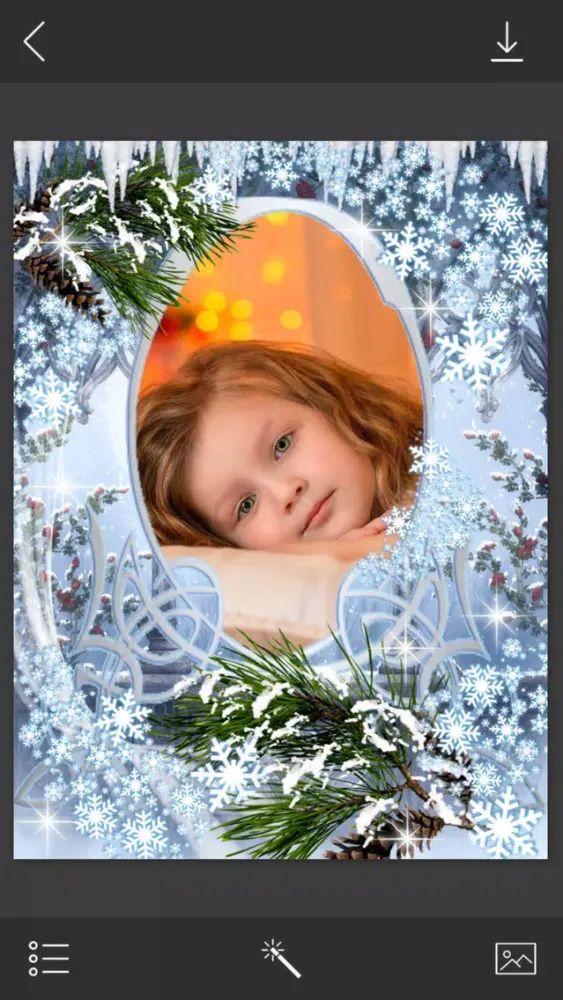 Christmas Tree HD Frame - Magic Frames应用截图