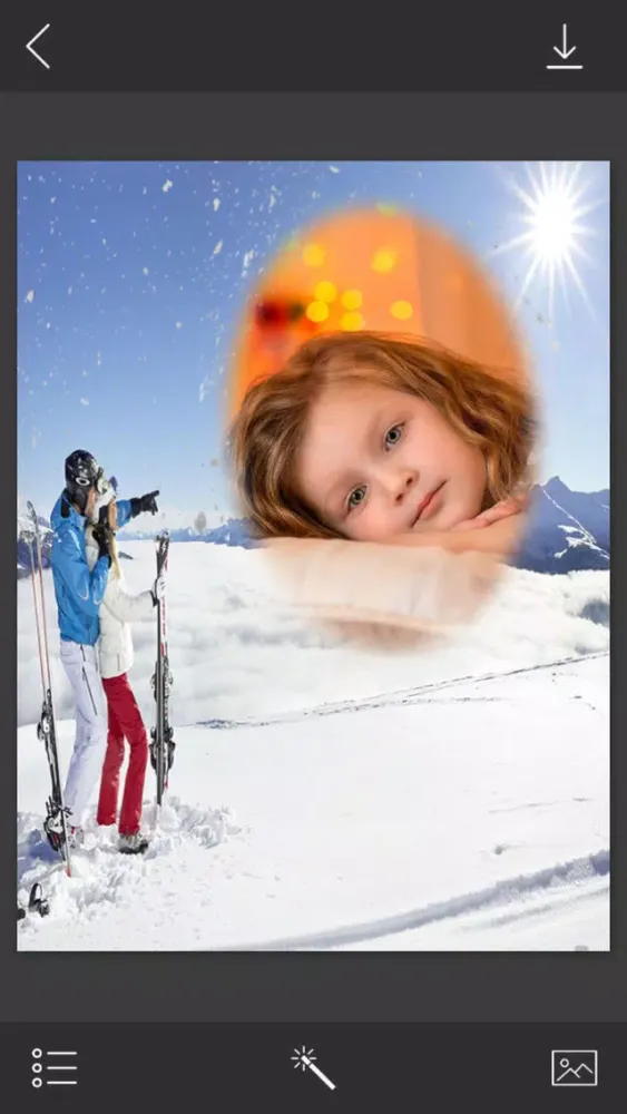 Christmas Tree HD Frame - Magic Frames应用截图