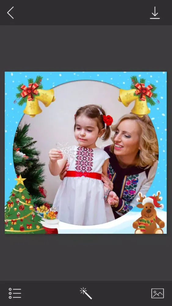 Скриншоты Creative Christmas Frame - Cool Frames