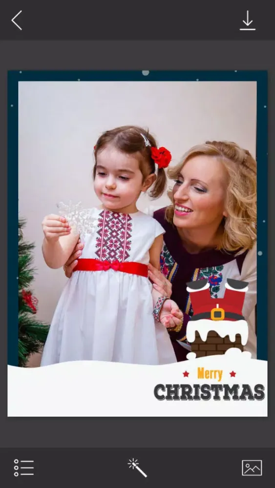 Скриншоты Creative Christmas Frame - Cool Frames