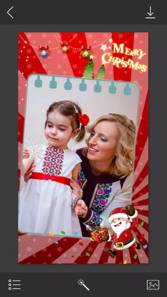 Скриншоты Creative Christmas Frame - Cool Frames