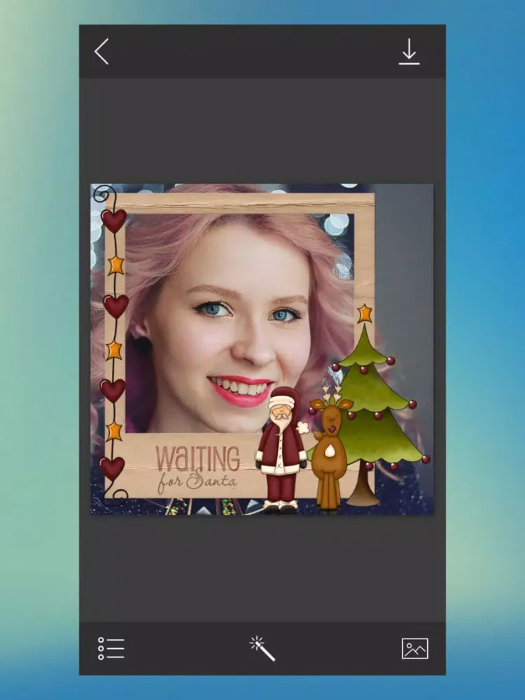 Screenshot di Christmas Jingle bell HD Frame - Design scrapbook iPad 
