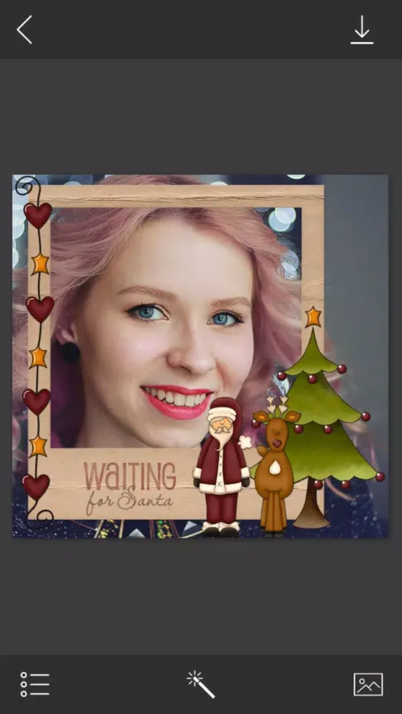 Screenshot di Christmas Jingle bell HD Frame - Design scrapbook