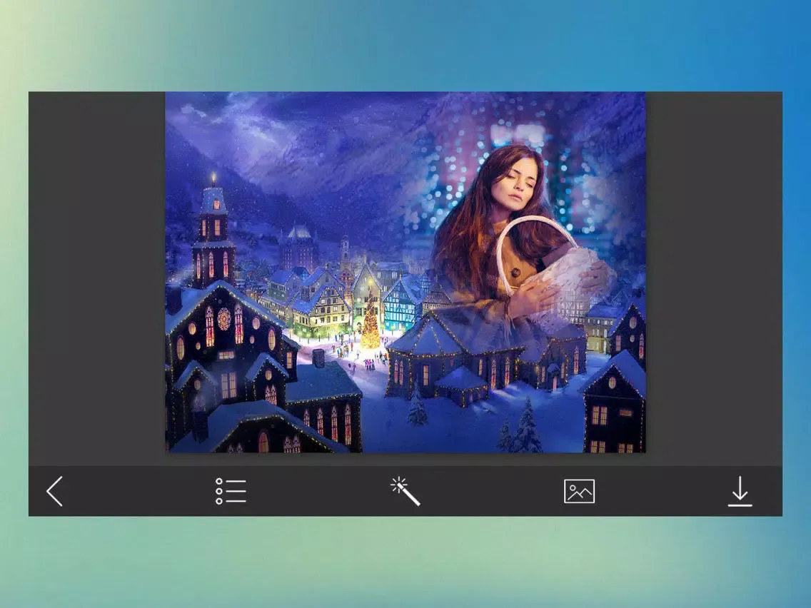 Xmas Jingle bell Photo Frames - Magic Frames iPad  Screenshots