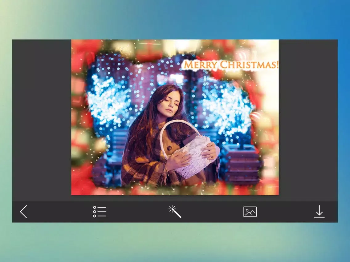 Xmas Jingle bell Photo Frames - Magic Frames iPad  Screenshots