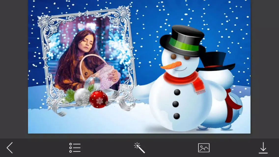 Xmas Jingle bell Photo Frames - Magic Frames Screenshots