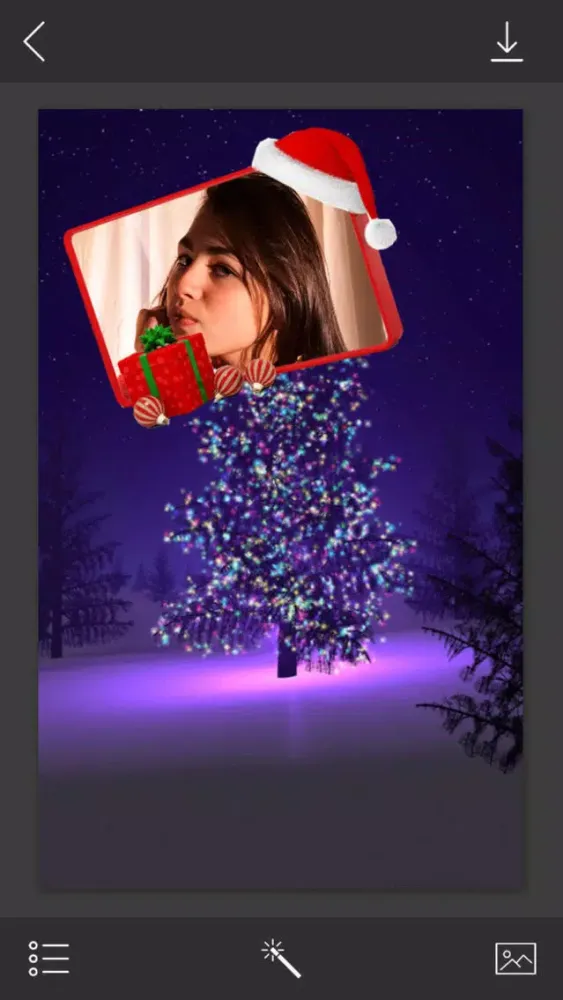 ภาพหน้าจอของ Christmas Hd Photo Frames - Profile pic Maker