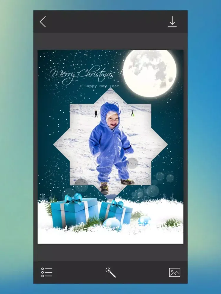 Xmas Santa Hd Frames - PicShop iPad 應用截圖