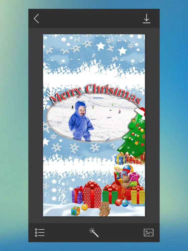 Xmas Santa Hd Frames - PicShop iPad 應用截圖
