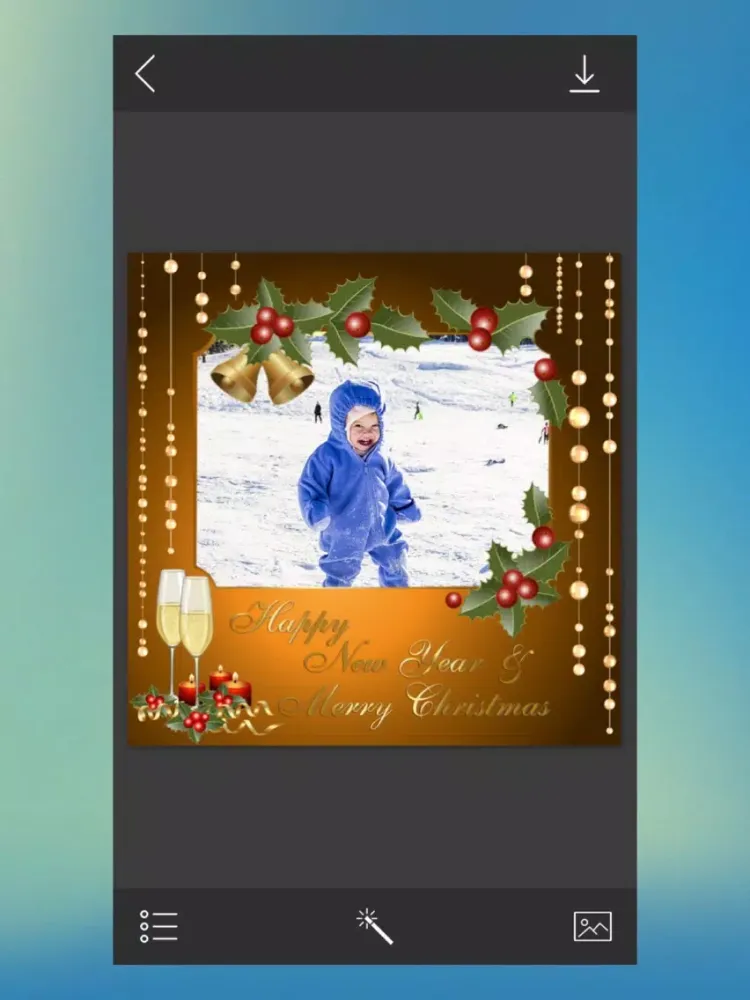 Xmas Santa Hd Frames - PicShop iPad 應用截圖