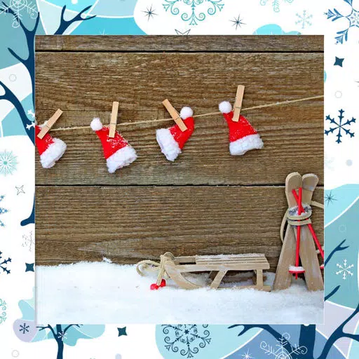 Holiday Christmas Photo Frame - Creative Design