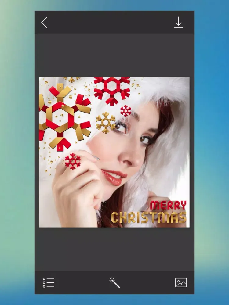 Скриншоты Holiday Christmas Photo Frame - Creative Design iPad 