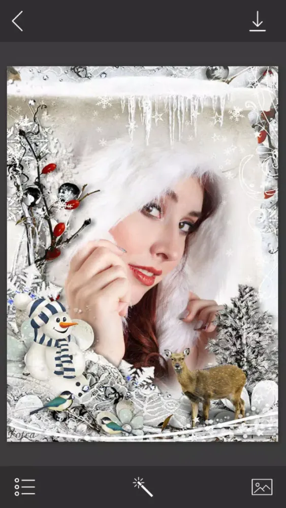 Скриншоты Holiday Christmas Photo Frame - Creative Design