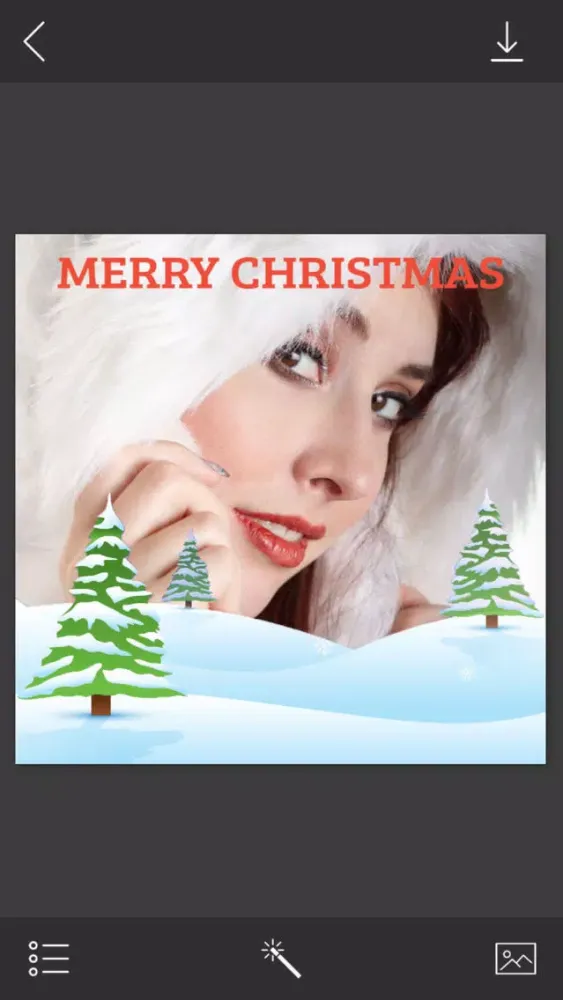 Скриншоты Holiday Christmas Photo Frame - Creative Design