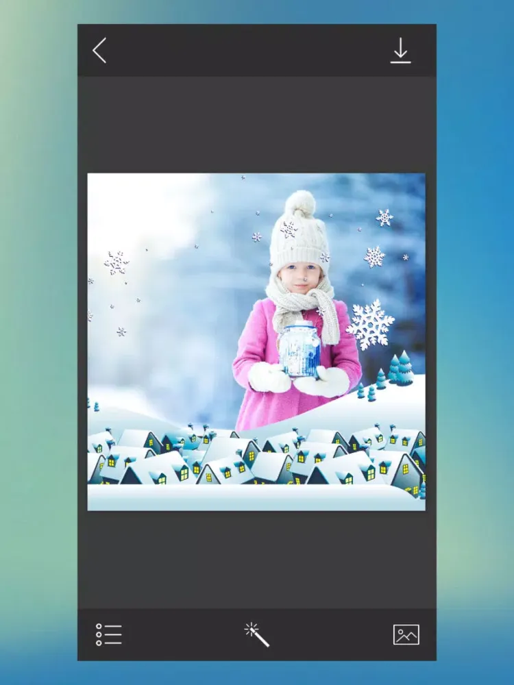 Christmas Tree Photo Frame - Picture art iPad 应用截图