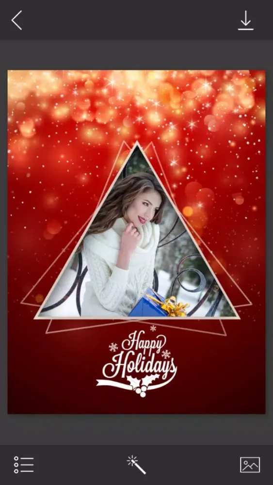 Xmas 2017 Photo Frame - Photo editor スクリーンショット