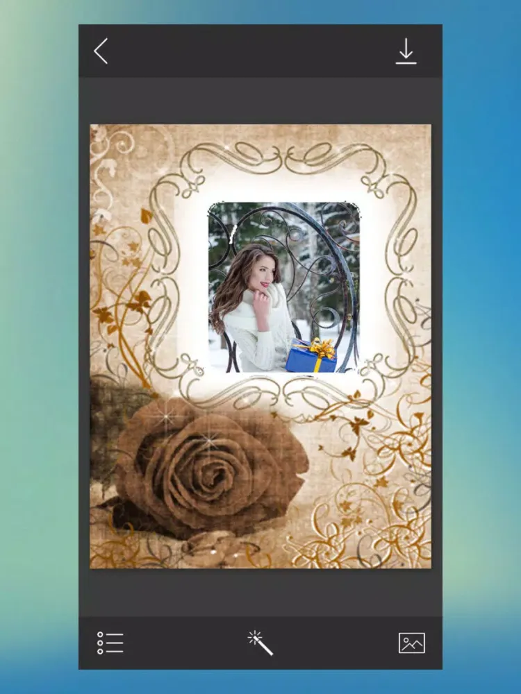 Holiday Xmas Picture Frame - Photo Frame Master iPad 應用截圖
