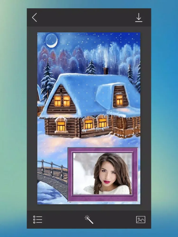 Скриншоты Xmas Special HD Frame - Frame Shop iPad 