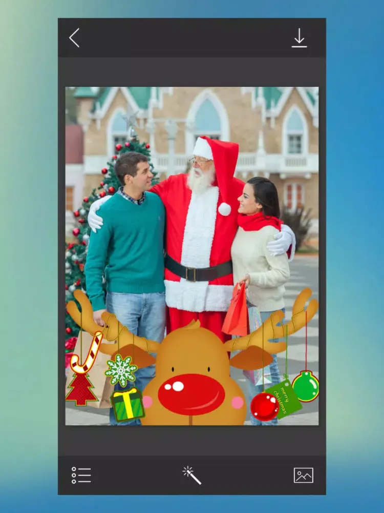 Скриншоты Xmas Special HD Frame - Frame Shop iPad 