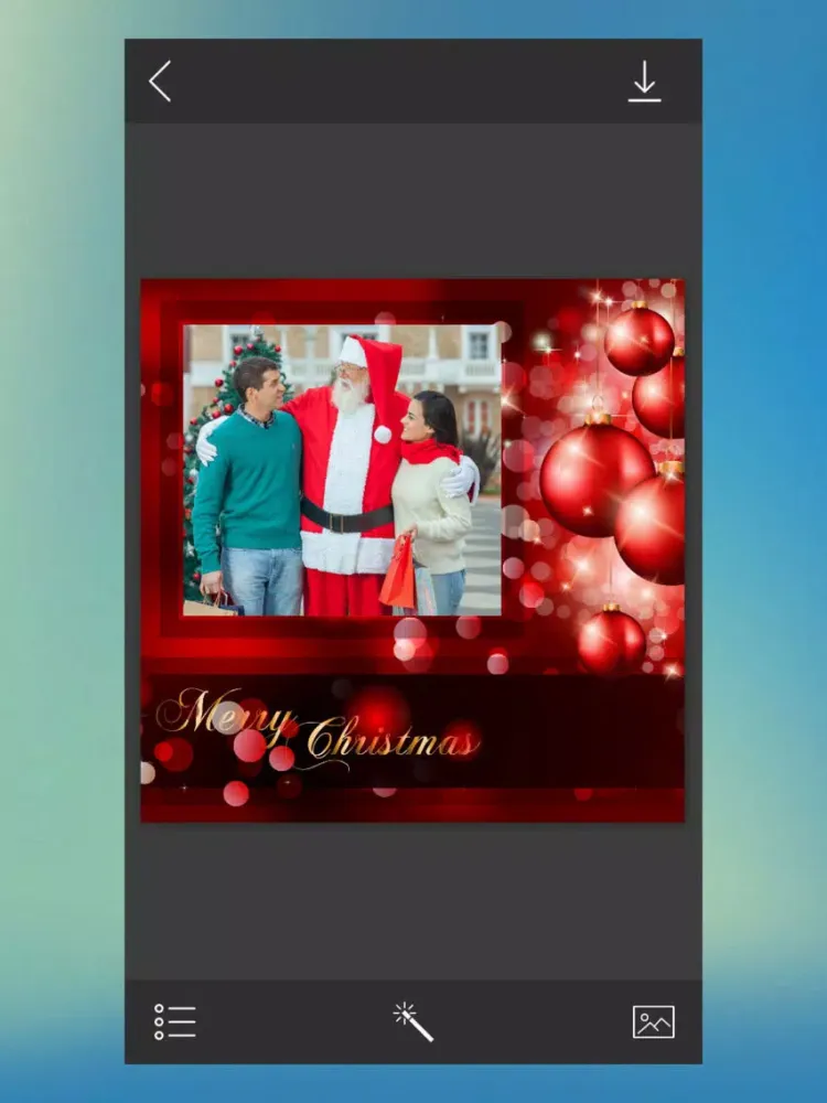 Скриншоты Xmas Special HD Frame - Frame Shop iPad 
