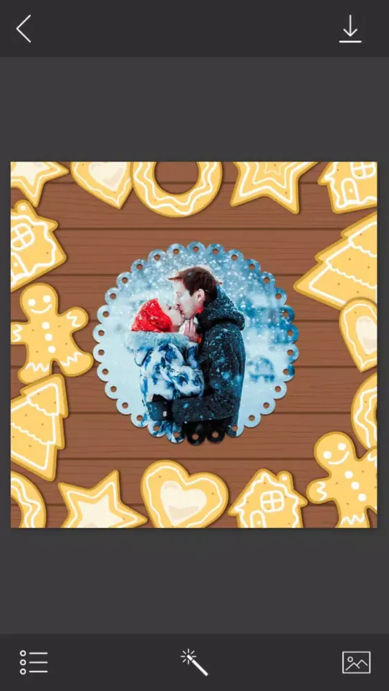 Xmas Frame - Instant pic frames スクリーンショット