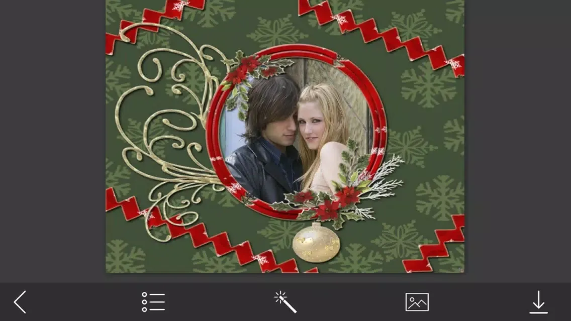 ภาพหน้าจอของ Santa claus HD Photo Frame - Free InstaFrame Edito