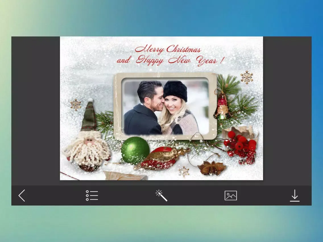 تصاویر Xmas 2017 Hd Photo Frames - Inspiring Photo Editor iPad 
