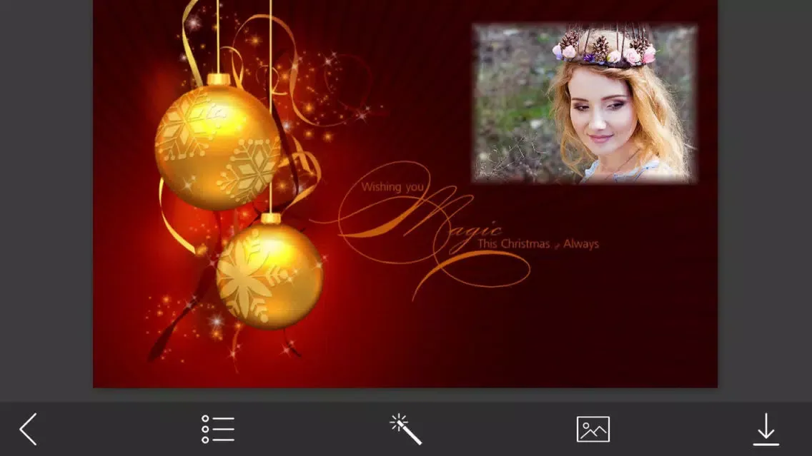 Tangkapan layar Christmas 2017 Hd Frames - Creative Design App