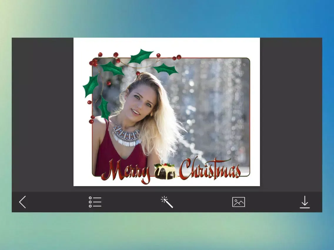 Tangkapan layar Christmas Hd Photo Frames - Creative Design App iPad 