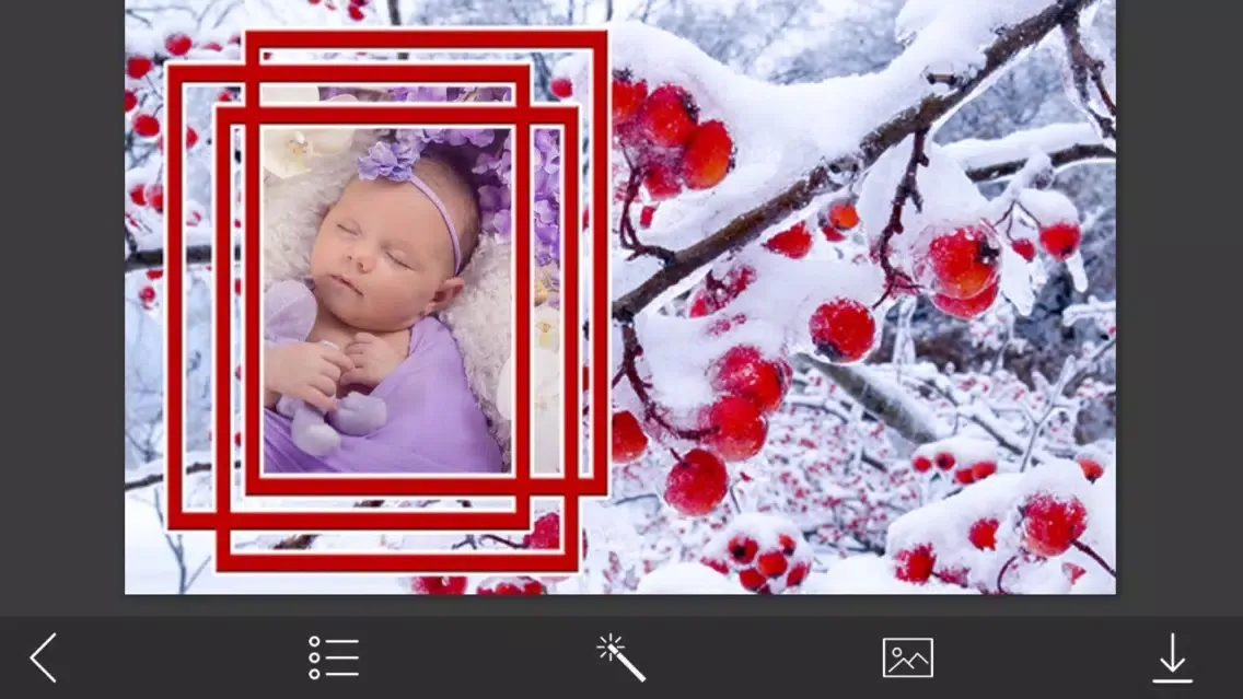Creative Xmas Photo Frame - Picture Editor应用截图